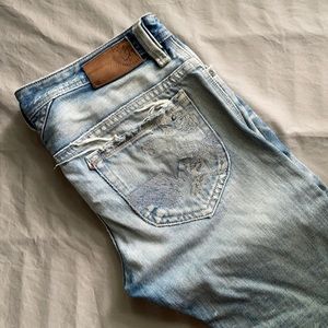 Diesel thanaz size 30 dressed light wash denim